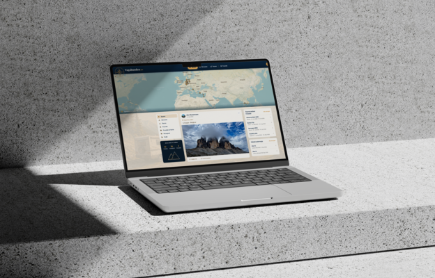 Mockup Vagabunden Laptop